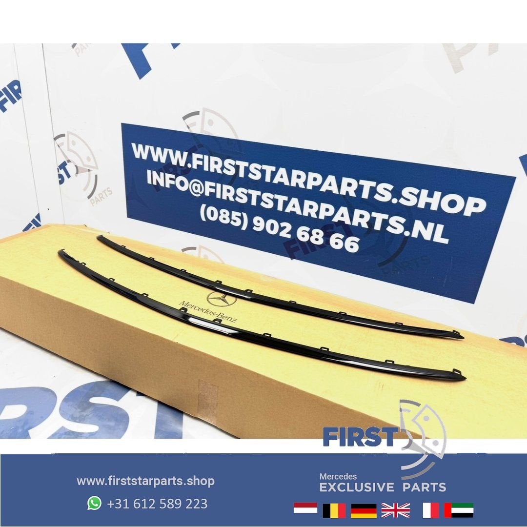 A1778850006 BUMPER LIJST SIERLIJST LIP ZWART FACELIFT W177 A, Auto-onderdelen, Gebruikt, Carrosserie en Plaatwerk, -, Ophalen of Verzenden