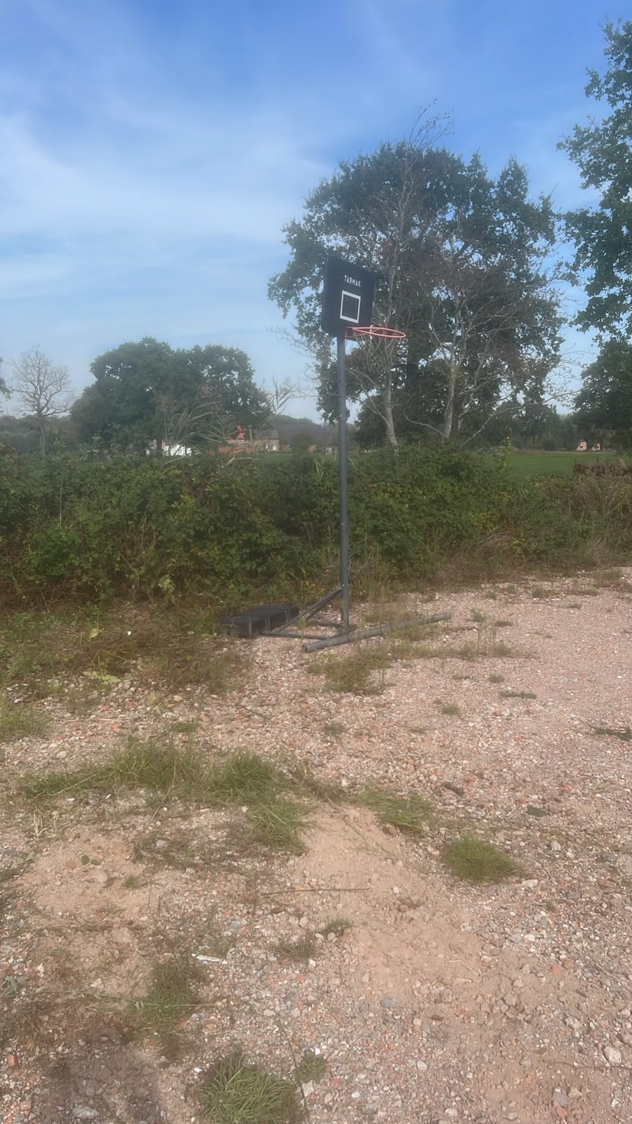 Basketbalring, Enlèvement, Utilisé, Anneau, Panneau ou Poteau