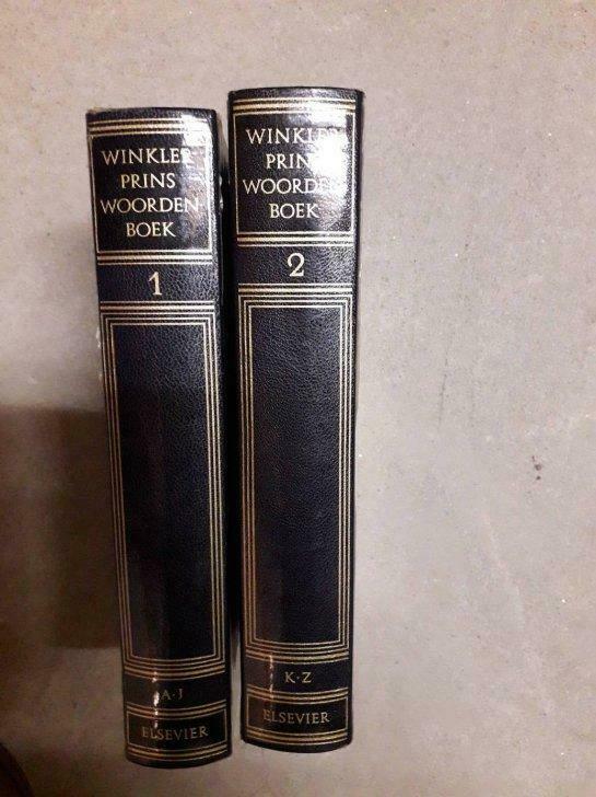 Winkler prins woordenboek, Boeken, Woordenboeken, Gelezen