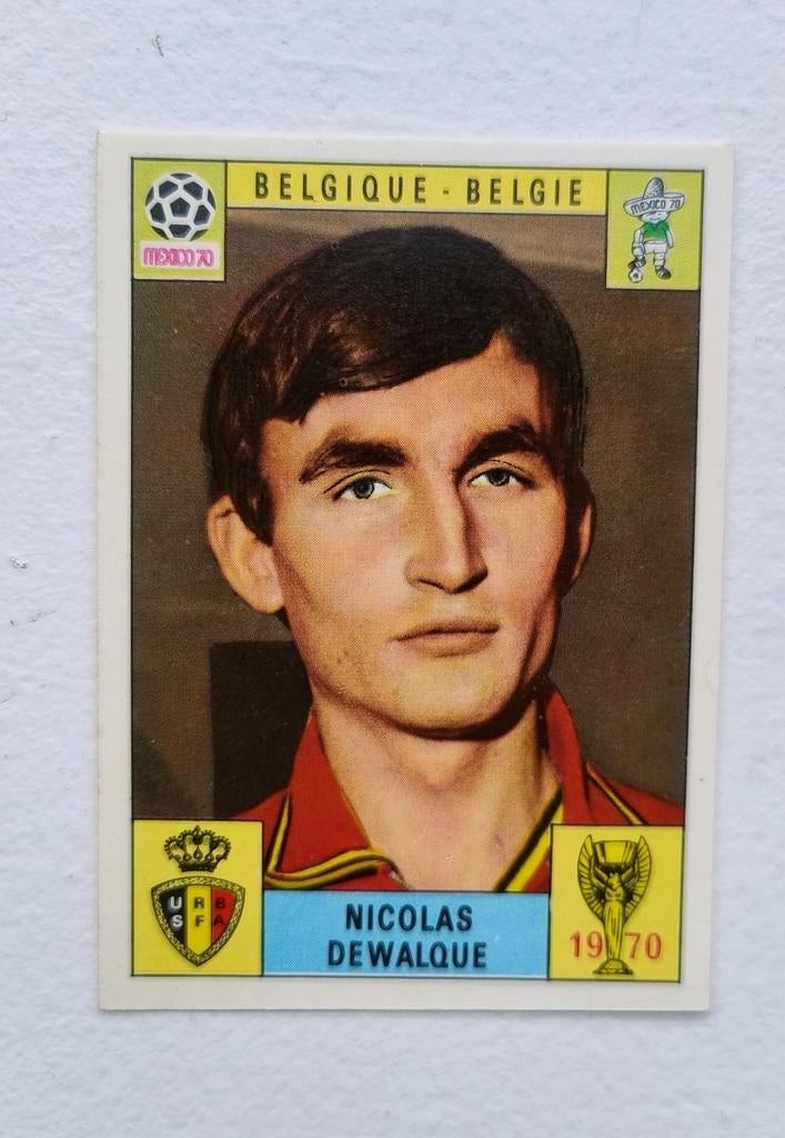Panini Mexico 70: Nicolas Dewalque, Enlèvement ou Envoi, Comme neuf