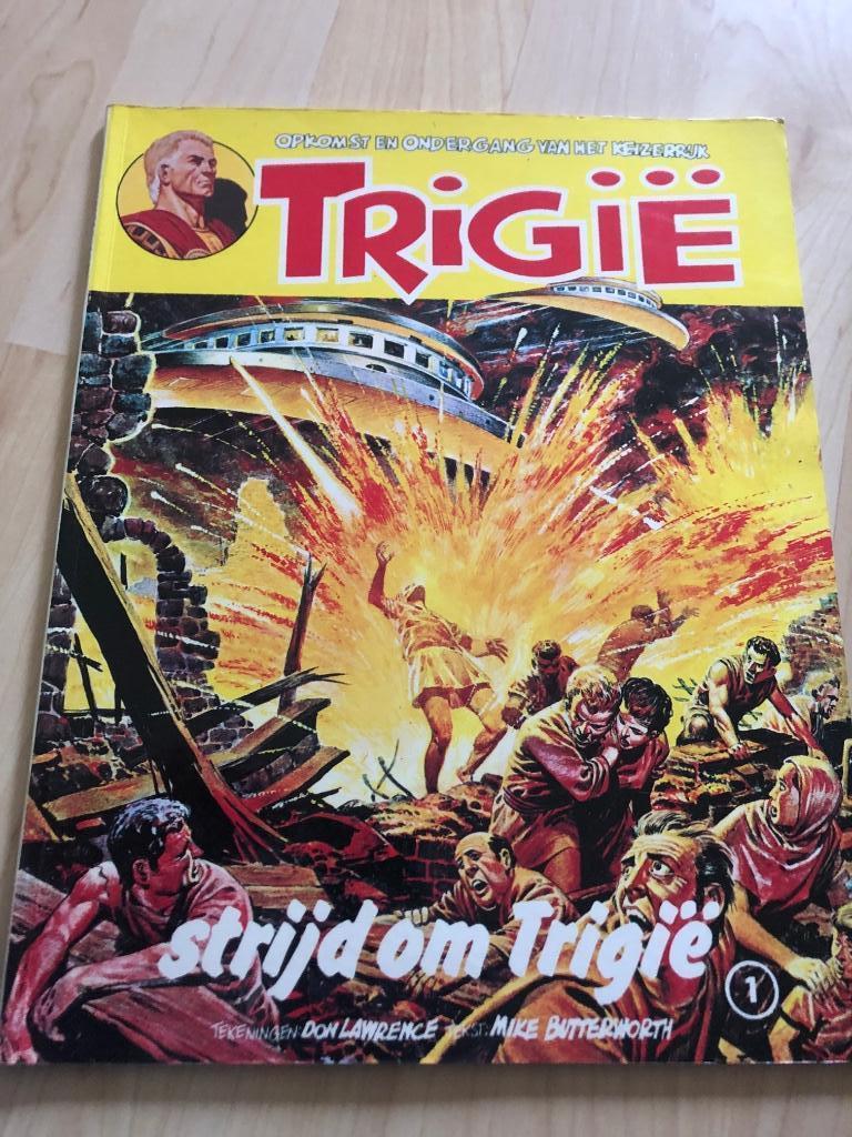 Trigië strips, Meerdere stripboeken, Ophalen, Zo goed als nieuw