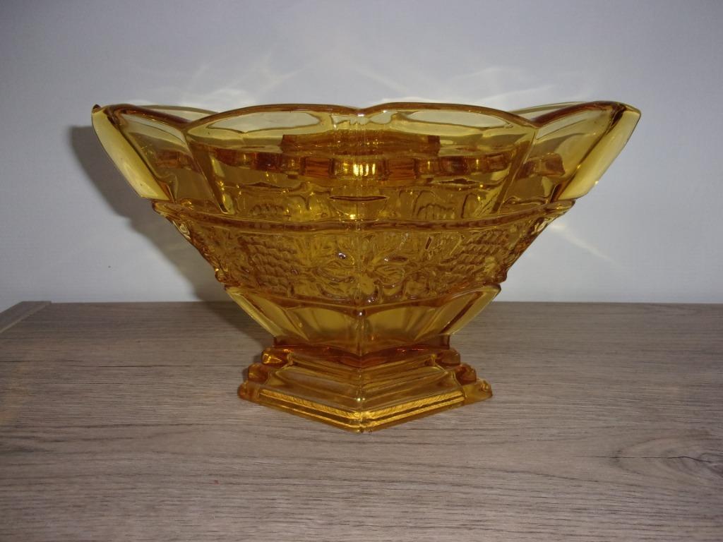 pique-fleur jaune verre ou cristal?, Enlèvement ou Envoi