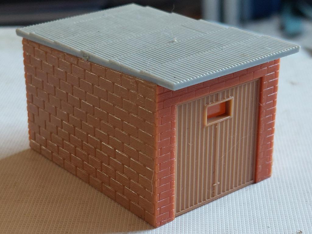 BOÎTE DE GARAGE H0LK 0803 1/87., Hobby & Loisirs créatifs, Trains miniatures | HO, Comme neuf, Envoi