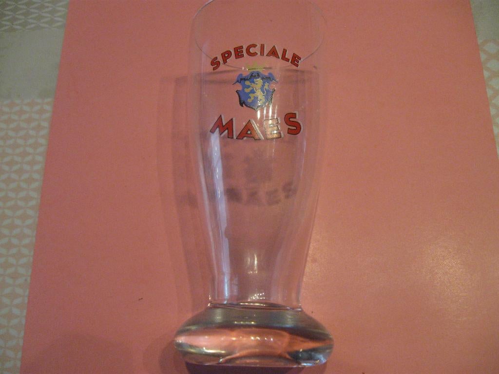 Oud Bierglas Speciale Maes, Ophalen, Zo goed als nieuw, Glas of Glazen, Overige merken