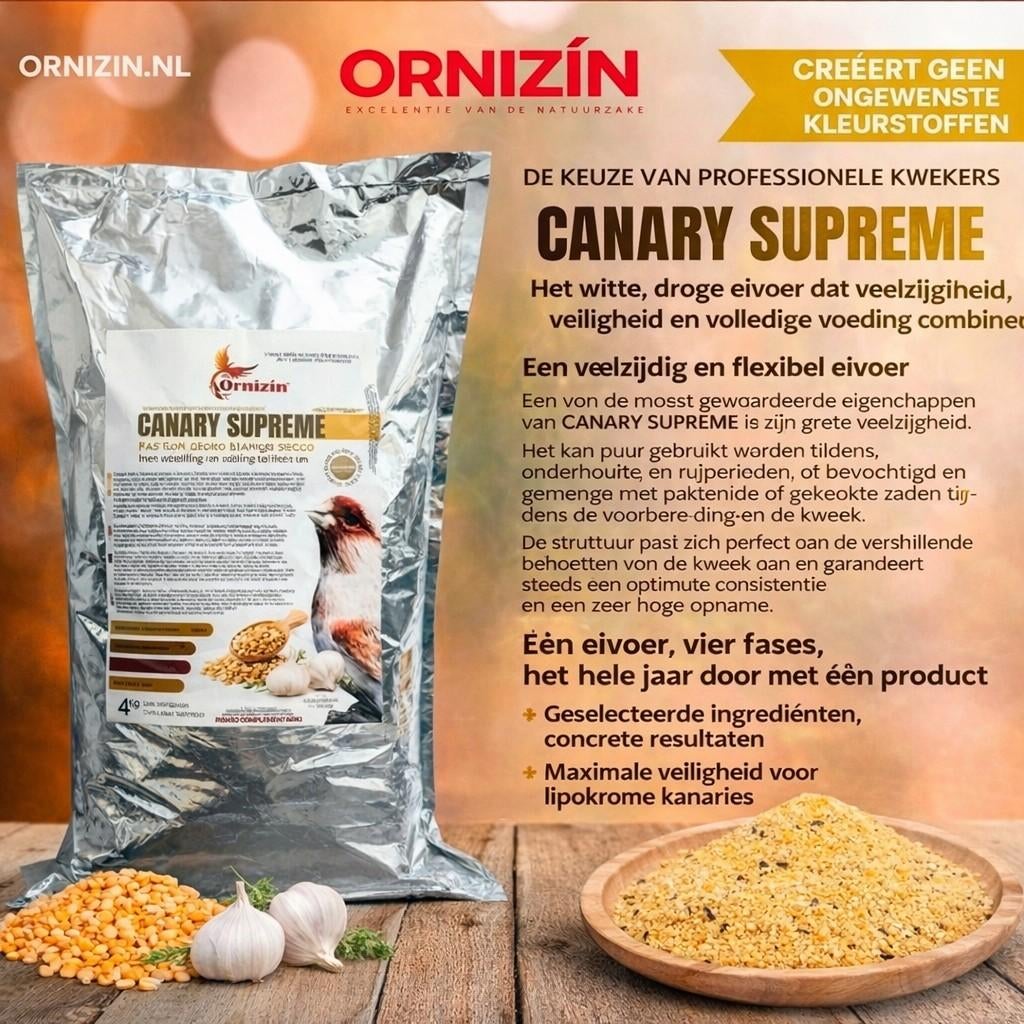Canary Supreme Deluxe 4kg Ornizìn, Enlèvement