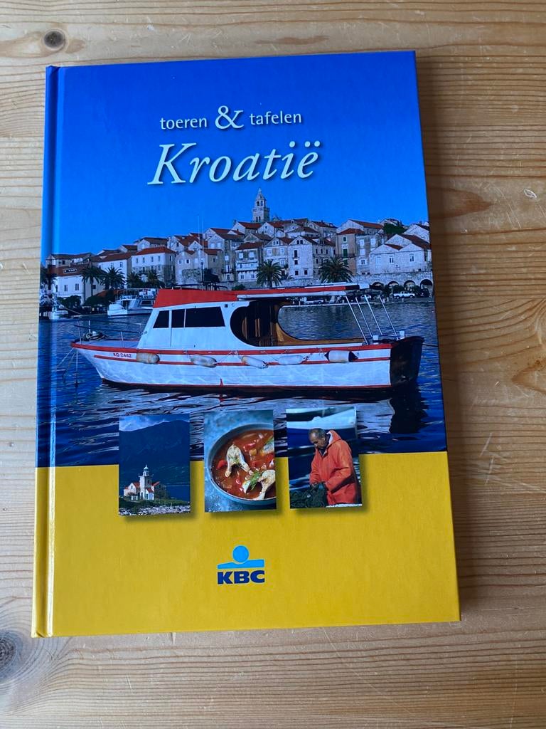 Toeren & tafelen in Kroatië, Guide ou Livre de voyage, Autres marques, KBC, Comme neuf