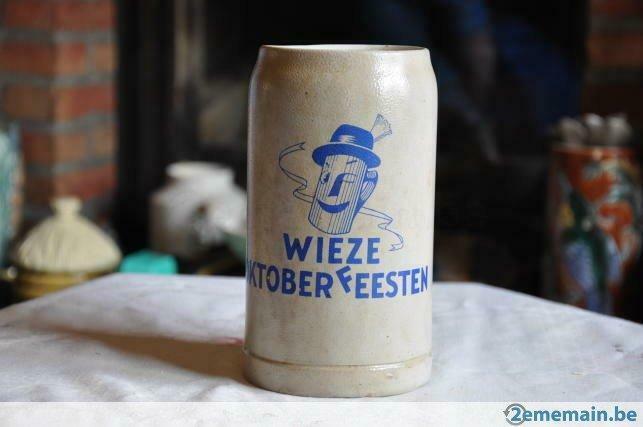 chope a bière 9eme fête de la bière wieze, Enlèvement ou Envoi, Utilisé