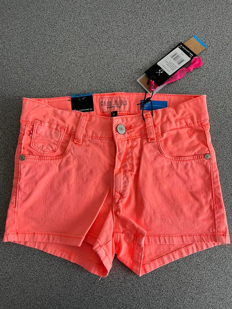 Fluo zalmroze short Cars Jeans - 12 jaar, Enlèvement ou Envoi, Cars Jeans, Fille, Pantalon