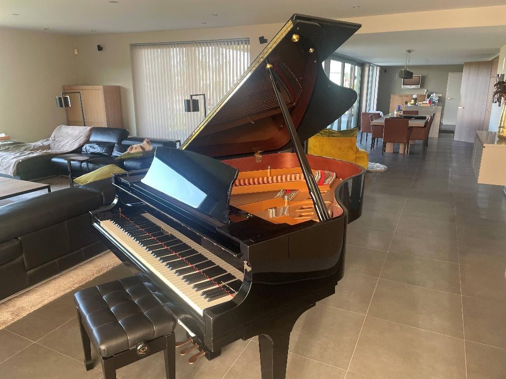 piano, Muziek en Instrumenten, Piano's, Ophalen, Zo goed als nieuw, Zwart, Piano