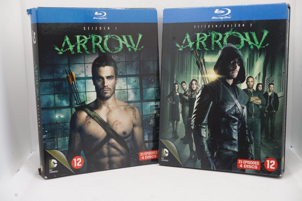 Arrow Seizoen 1 & 2 - bluray, Cd's en Dvd's, Blu-ray, Ophalen of Verzenden, Gebruikt, Science Fiction en Fantasy