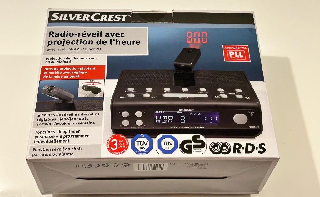 Radio met projector, TV, Hi-fi & Vidéo, Enlèvement ou Envoi, Comme neuf, Radio