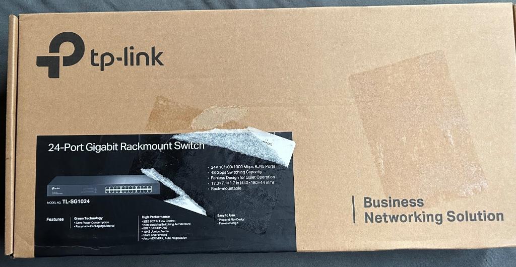 Switch - TP-Link TL-SG1024, Enlèvement ou Envoi, Utilisé