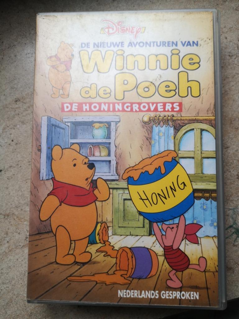 Videocassette winnie de poeh: de honingrovers, Cd's en Dvd's, Ophalen of Verzenden