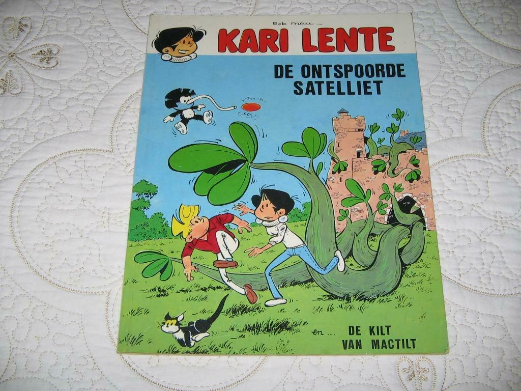 Kari Lente: De ontspoorde satelliet + De kilt van MacTilt, Eén stripboek, Verzenden, Gelezen