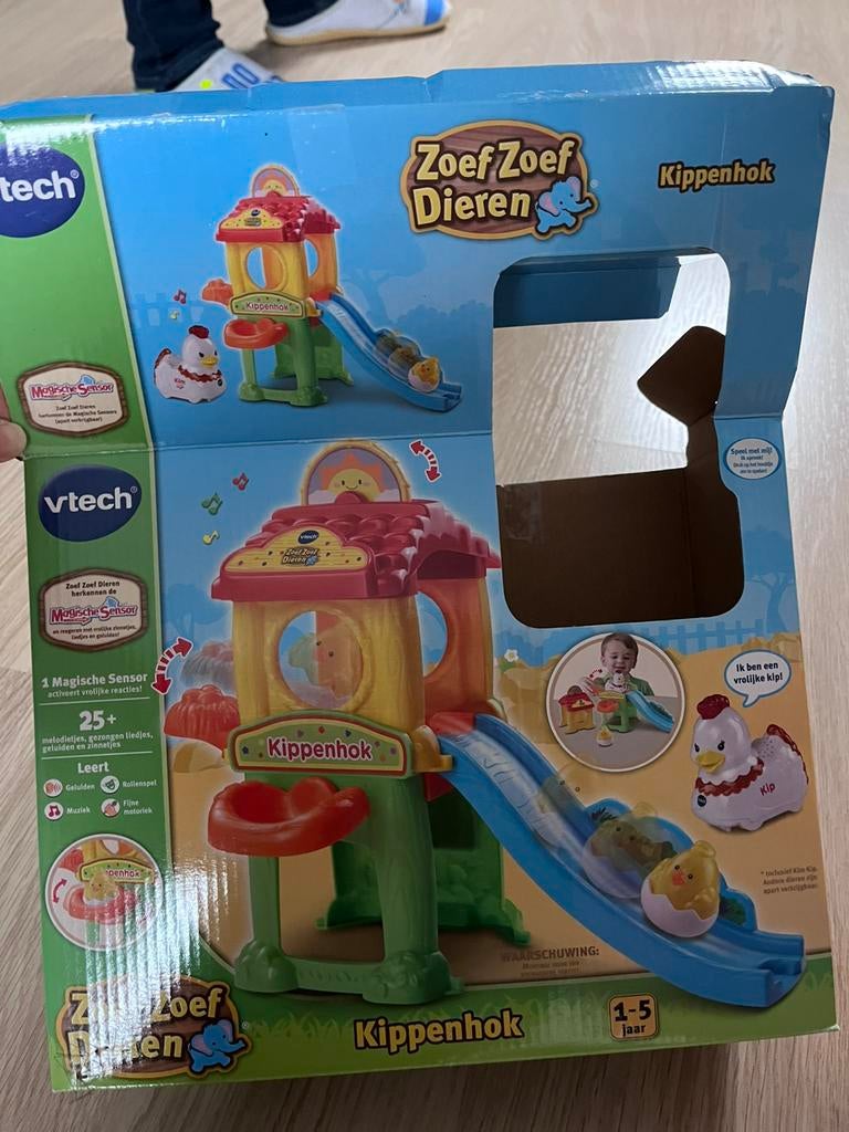 V tech zoef zoef kippenhok, Ophalen, Zo goed als nieuw