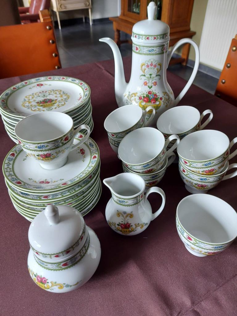 Koffieservies Johann Sellmann, Enlèvement, Utilisé