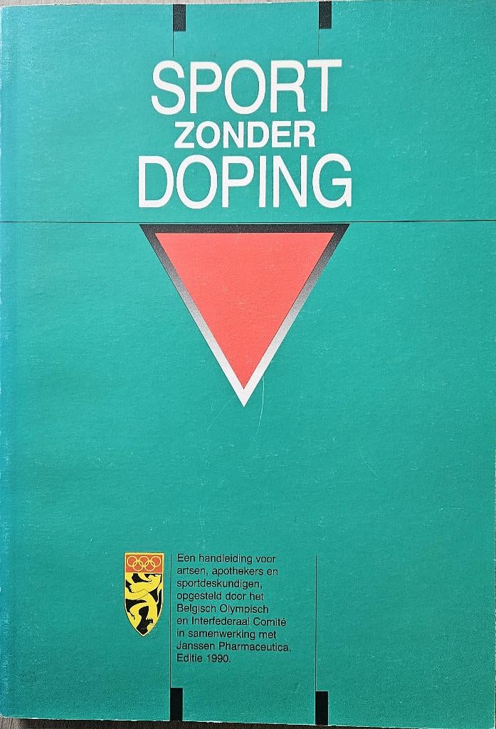 Sport zonder doping - Een handleiding - 1990, L. Broeckaert, Ophalen of Verzenden, Zo goed als nieuw, Gezondheid en Conditie