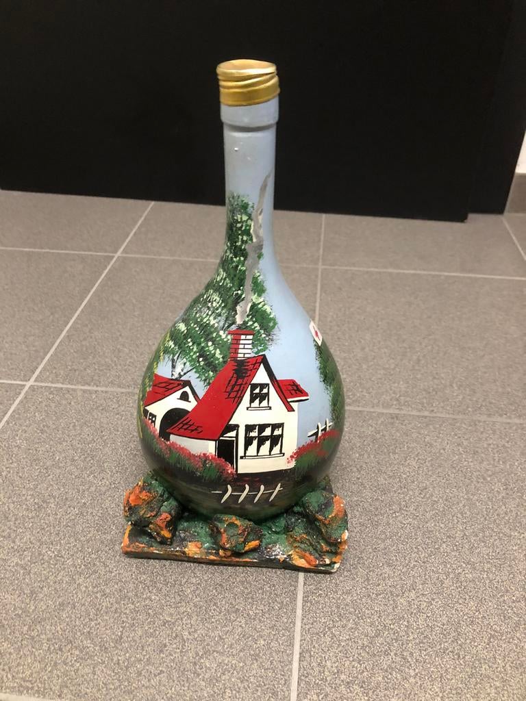 Decoratie fles Vino D’italia., Enlèvement ou Envoi, Utilisé