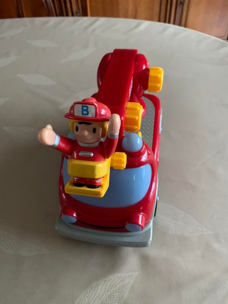 Brandweerwagen met geluid, Ophalen of Verzenden, Zo goed als nieuw