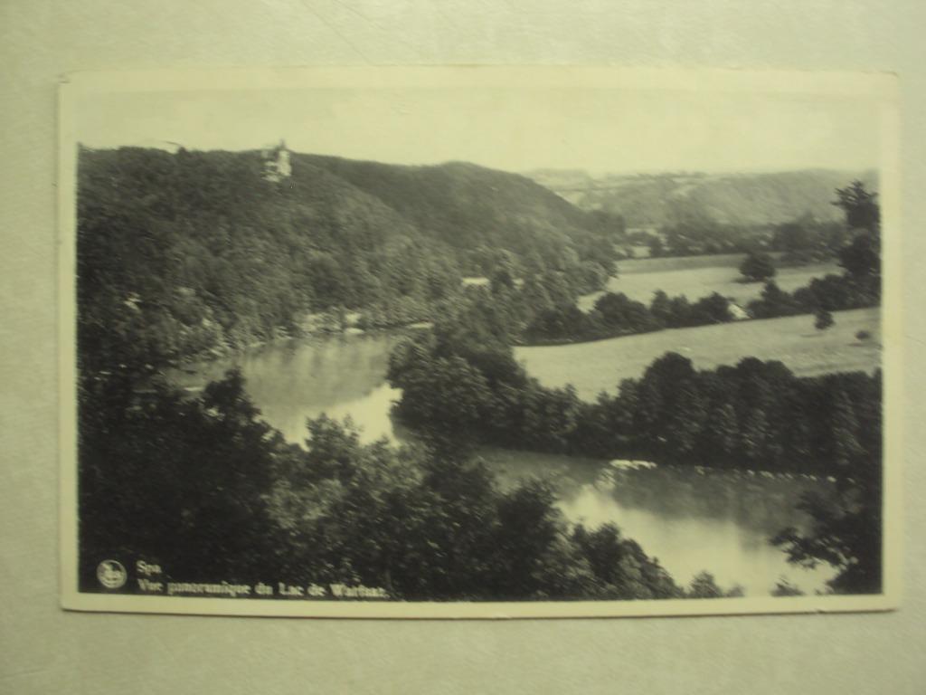 53266 - SPA - VUE PANORAMIQUE DU LAC DE WARFAAZ-ZIE 2 FOTO'S, Enlèvement ou Envoi