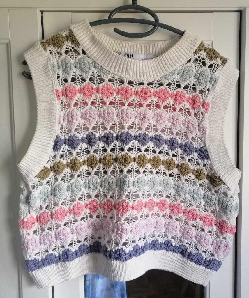 Mooie gekleurde debardeur ZARA M, Kleding | Dames, Ophalen of Verzenden