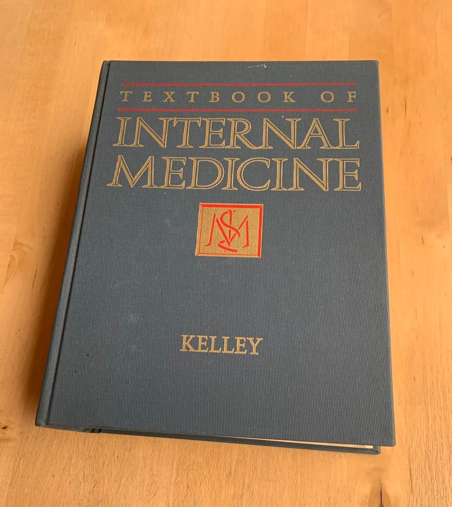 Kelley Internal Medicine 1989 Très bon état., Boeken, Overige uitgevers, Ophalen of Verzenden, Zo goed als nieuw, Kelley