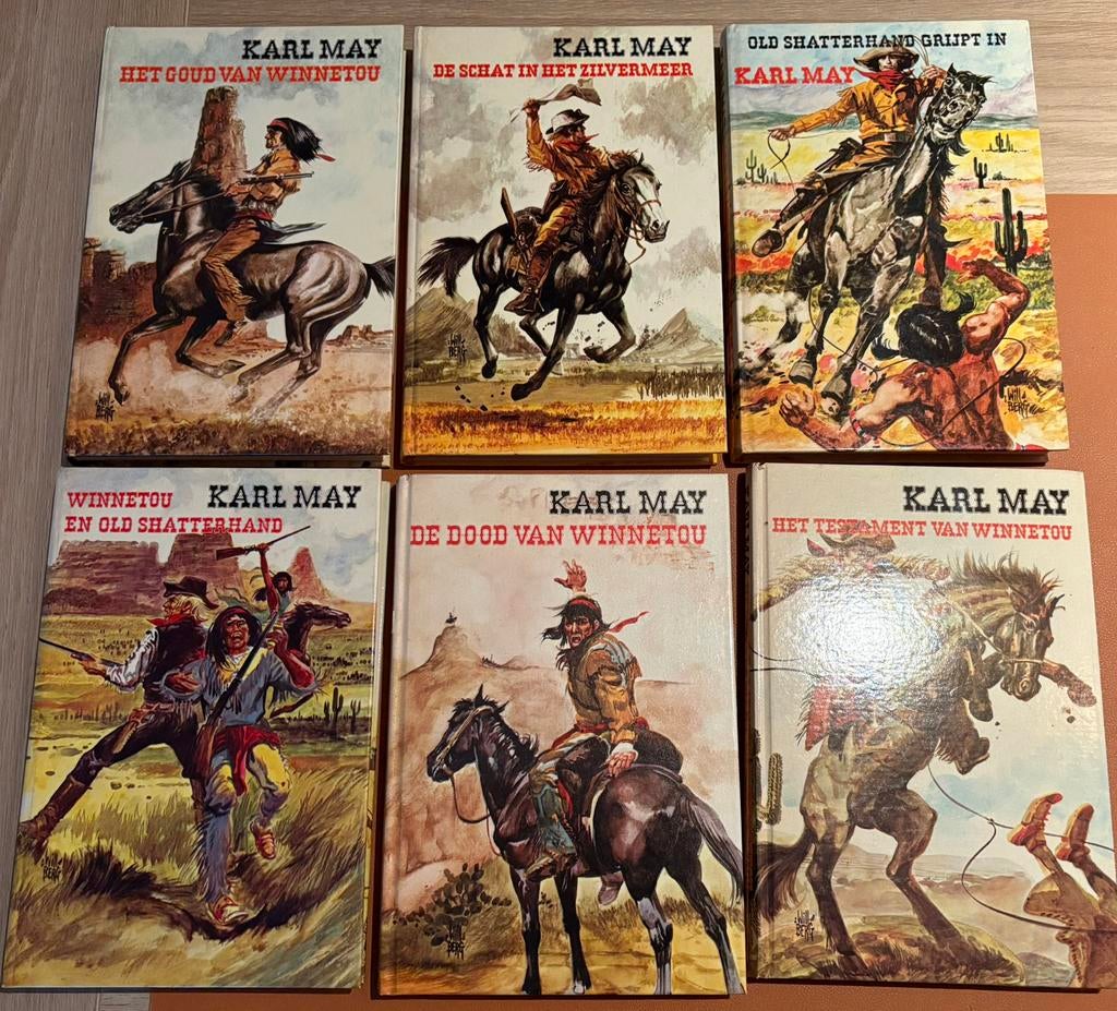 Boekenserie Karl May, Boeken, Ophalen of Verzenden, Zo goed als nieuw, Fictie