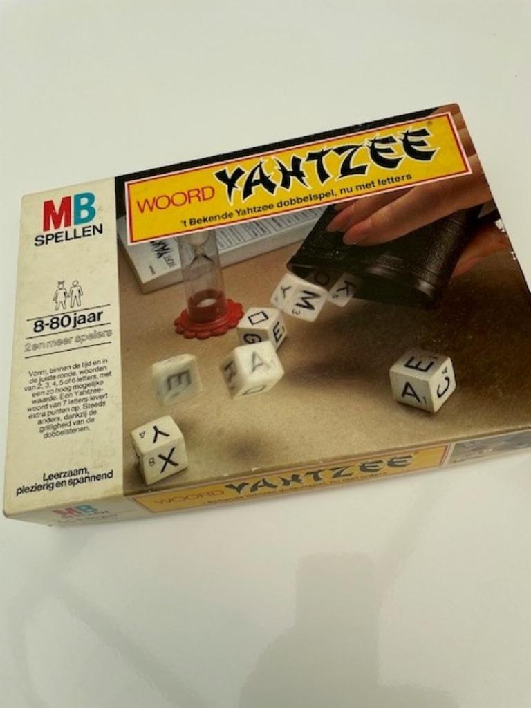 Woord Yahtzee gezelschapsspel, Ophalen of Verzenden