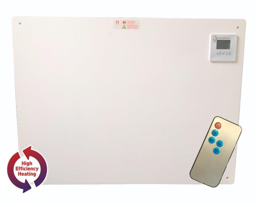 Infrarood verwarming 550W, met thermostaat, voor thuiswerker, Doe-het-zelf en Bouw, Verwarming en Radiatoren, Thermostaat, 30 tot 80 cm