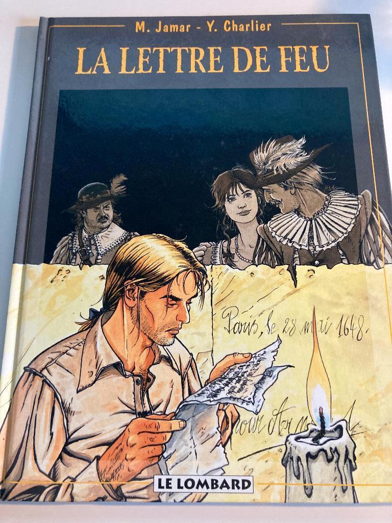 BD La lettre de feu, Une BD, Enlèvement, Utilisé, Jamar