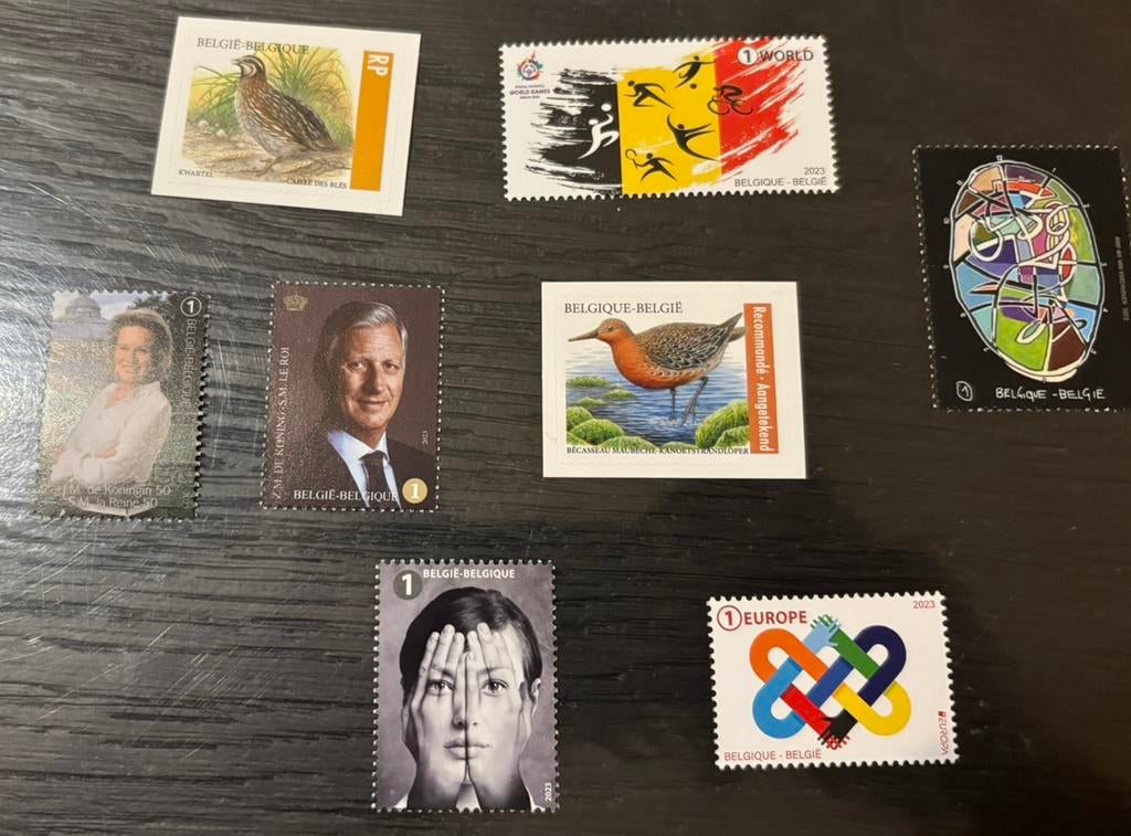 Zegels jaar 2023, Ophalen