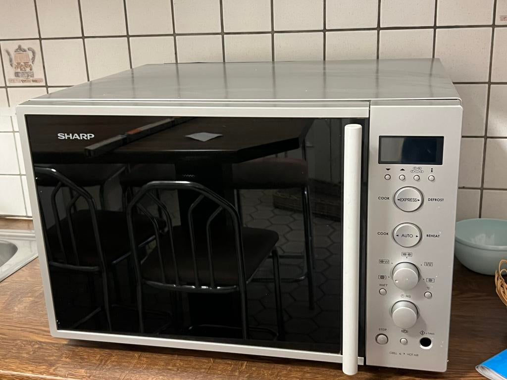 Combi - microgolfoven Sharp, Ophalen, Gebruikt, Vrijstaand, Combi-microgolfoven