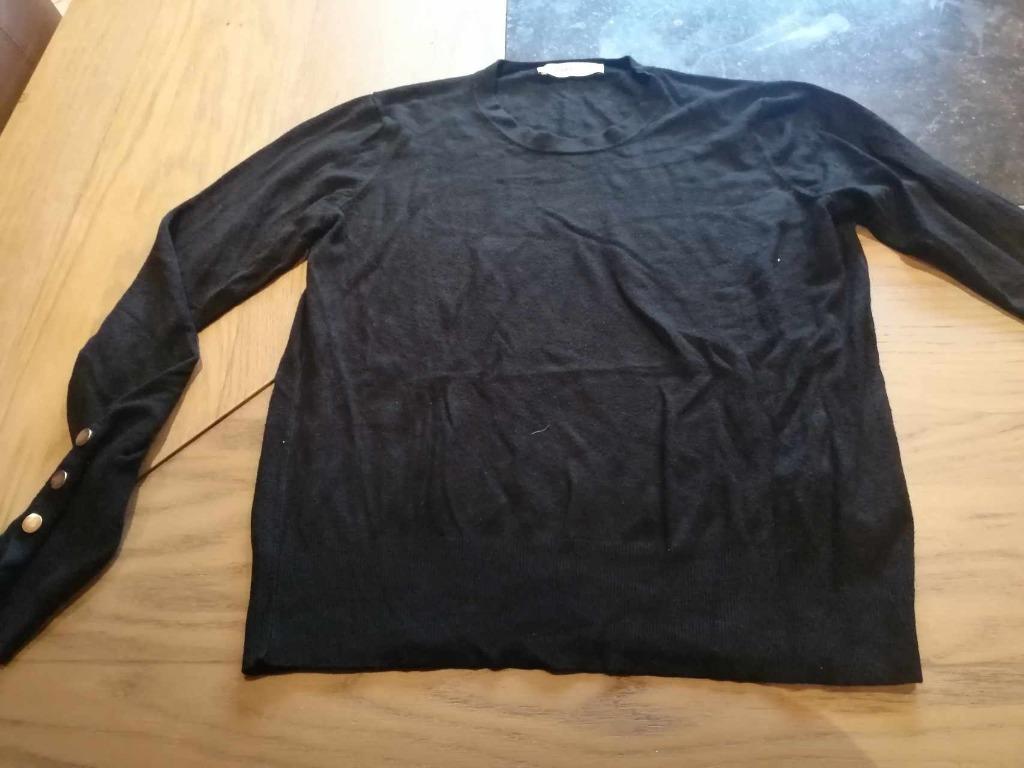 TRUI ZWART MERK ZARA – MAAT M - NIEUW, Neuf, Taille 38/40 (M), Enlèvement ou Envoi, Zara
