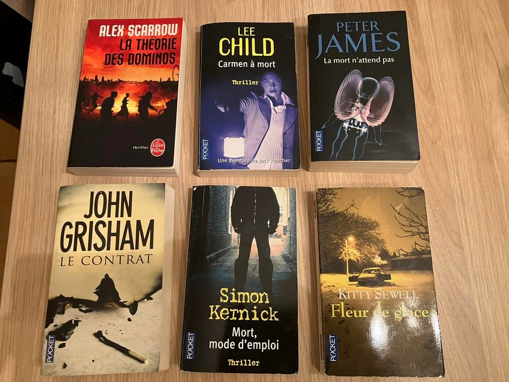Policiers et thrillers en format poche, Boeken, Detectives, Gelezen, Ophalen