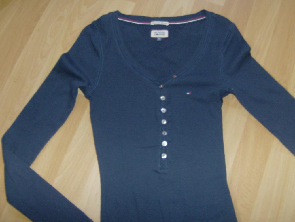 trui blauw merk hilfiger denim - maat m - als nieuw, Taille 38/40 (M), Comme neuf, Bleu, Enlèvement ou Envoi