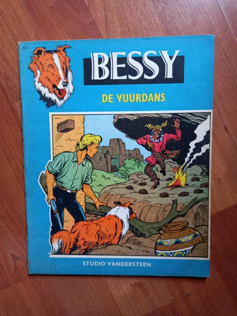 Bessy - Nr. 61 (1966) 1e druk! Goede staat, Eén stripboek, Verzenden, Gelezen