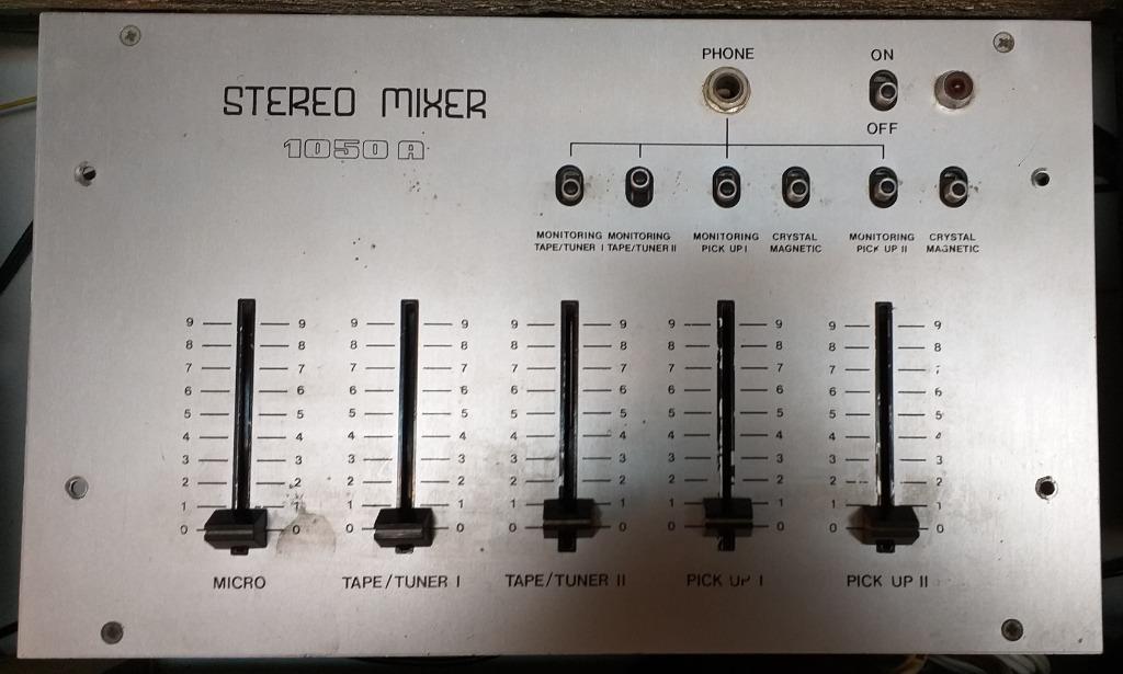 TTI STEREOMIXER 1050 A MIXER, Ophalen of Verzenden, Gebruikt