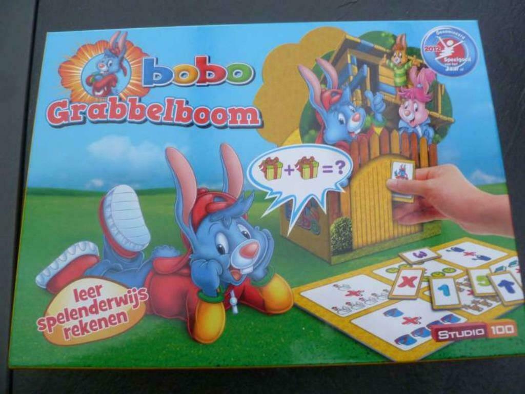 Gezelschapsspel BOBO GRABBELBOOM Studio 100, Drie of vier spelers, Ophalen of Verzenden, Zo goed als nieuw, Studio 100