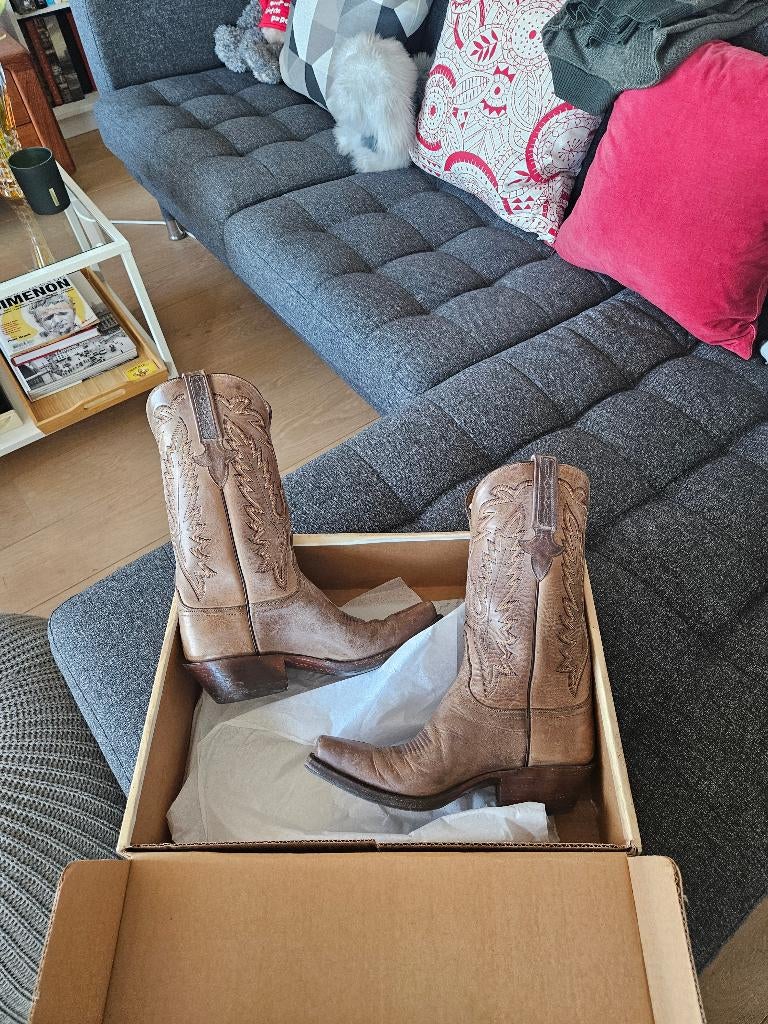 western boots, Ophalen, Bruin, Boots, Zo goed als nieuw