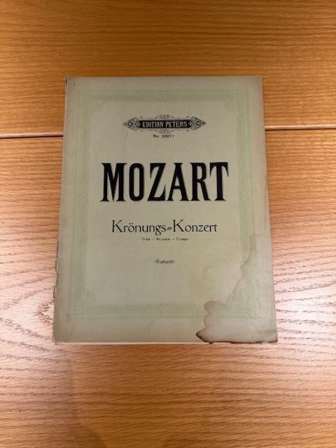 Mozart — Concerto pour piano n 26 en ré majeur, Enlèvement ou Envoi, Artiste ou Compositeur, Classique, Utilisé