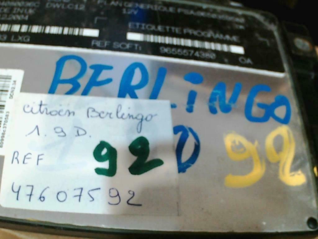 Boitier moteur Citroën Berlingo 1.9D  (92) 9650359580,, Enlèvement ou Envoi, Utilisé, Citroën