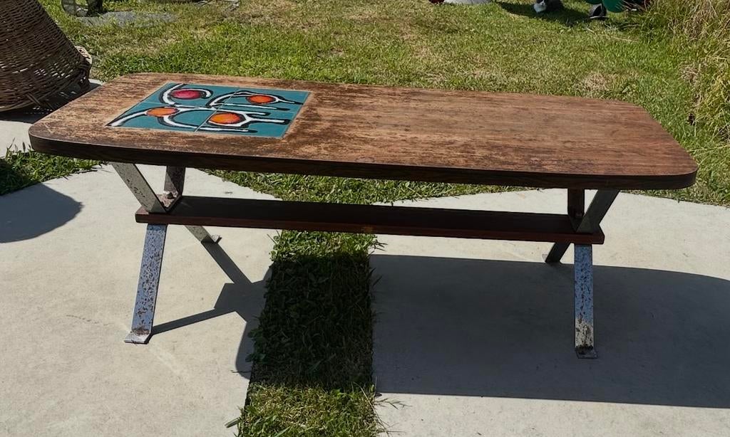 Retro salontafel, Ophalen