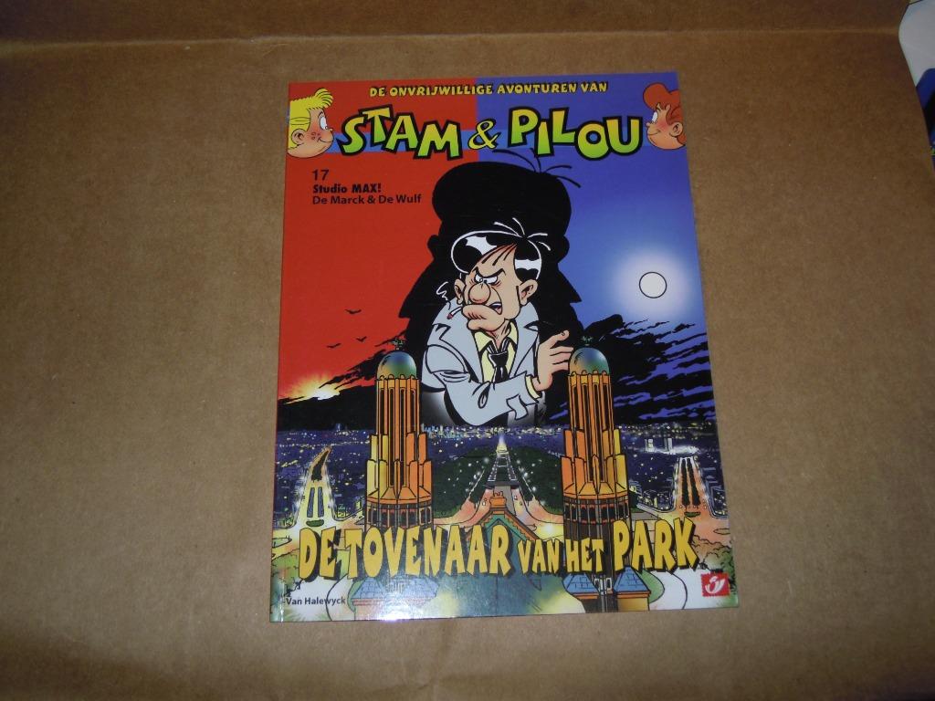 1e druk Stam & Pilou nr 17 : de tovenaar park ( gesigneerd )
