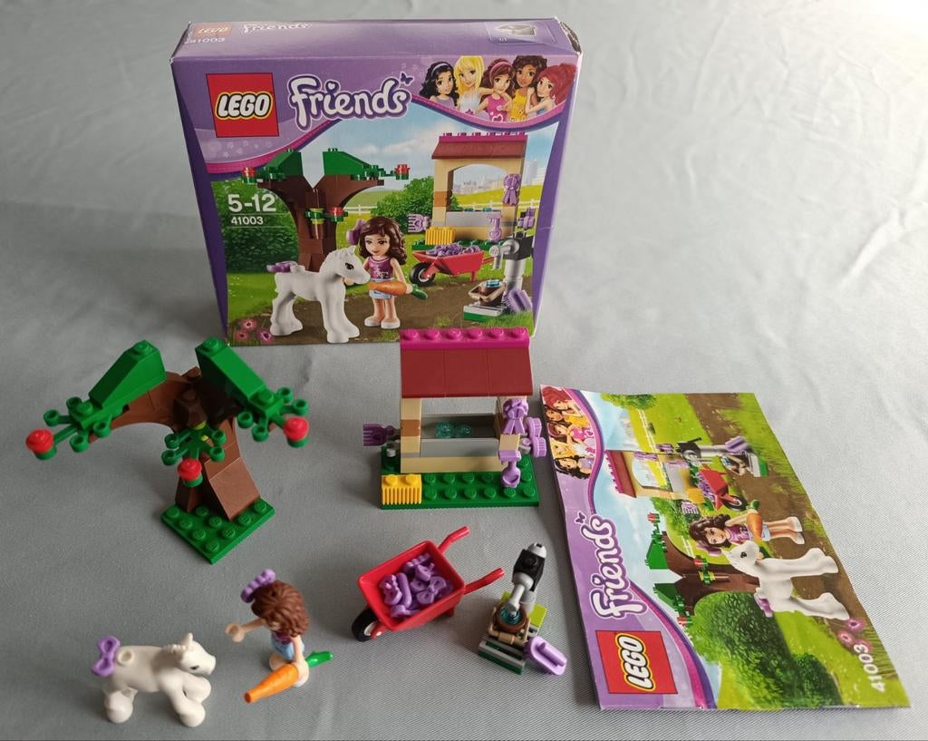 Lego Friends 41003/Olivia en haar veulentje, Ophalen of Verzenden, Zo goed als nieuw, Lego