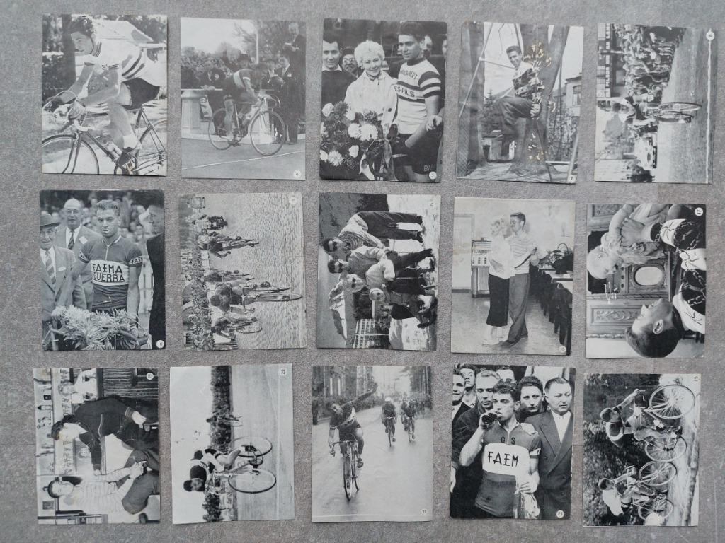Prenten Rik Van Looy - album fort, Ophalen of Verzenden, Gebruikt, Spelerskaart
