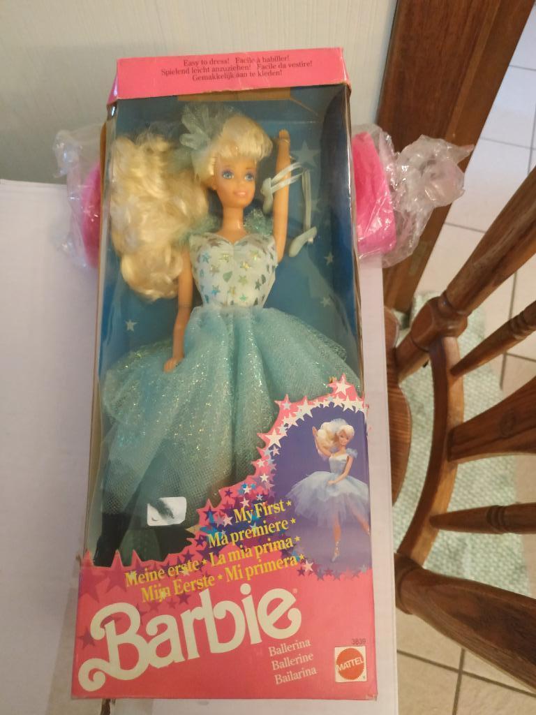 Barbie ballerina blauw en mijn eerste in roze, Verzamelen, Ophalen of Verzenden, Nieuw