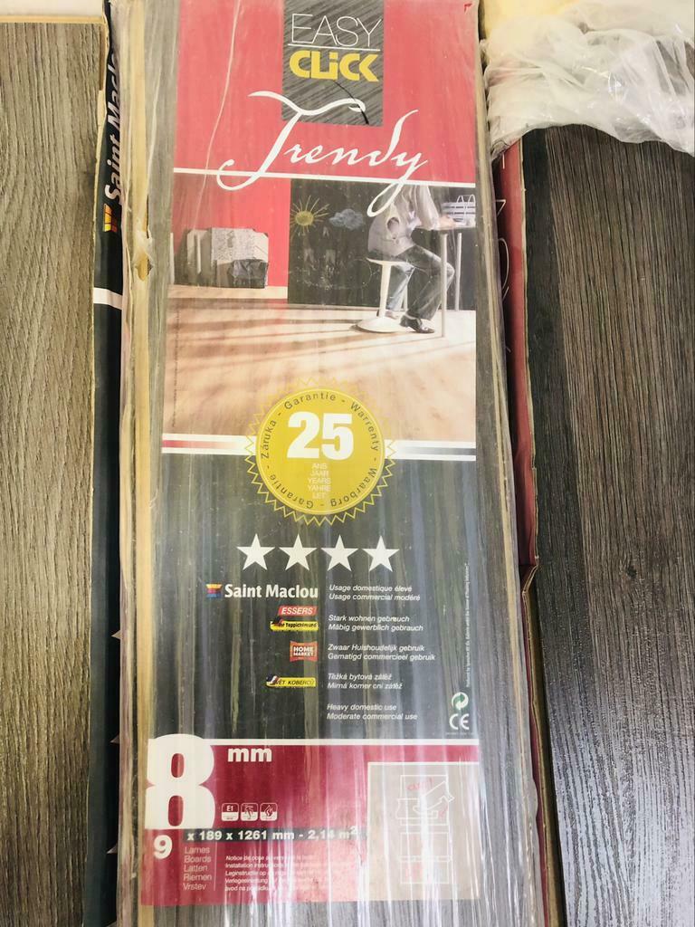 Parquet stratifié, Maison & Meubles, Neuf, Moins de 10 m², Brun, Parquet
