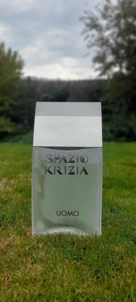 Grote giant parfumfles Spazio Krizia uomo, Ophalen of Verzenden, Zo goed als nieuw