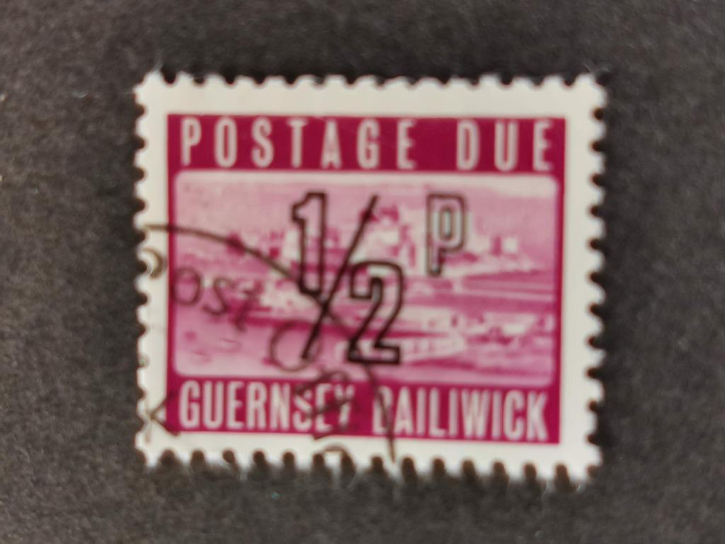 Guernesey / Îles Anglo-Normandes 1971 - timbre fiscal, Enlèvement ou Envoi, Affranchi