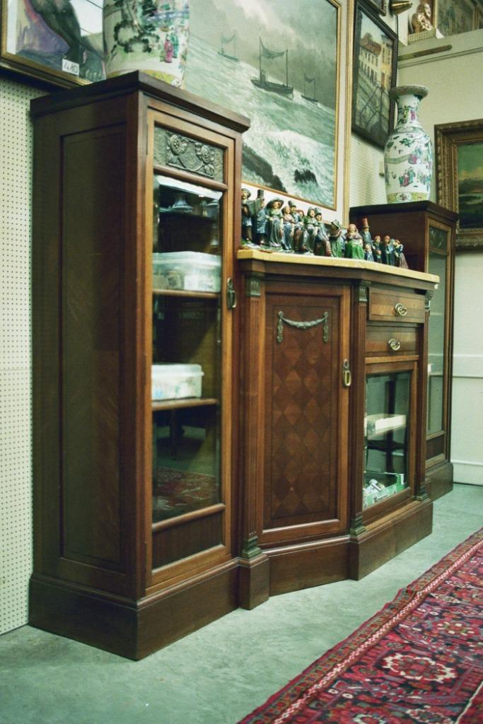 De Coene buffet dressoir Arts and Crafts 1910 Decoene Frères, Ophalen of Verzenden